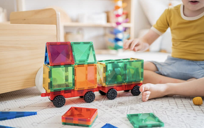 Jak vybrat magnetické stavebnice od 3 let - Connetix Motion sada