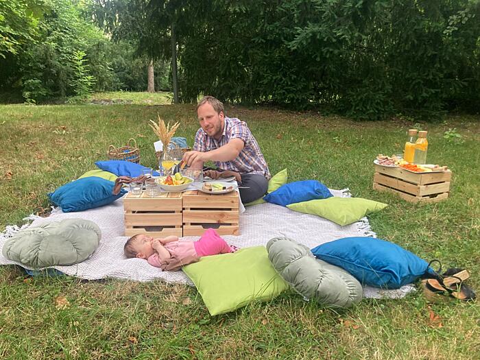 posezení Pod hvězdami piknik