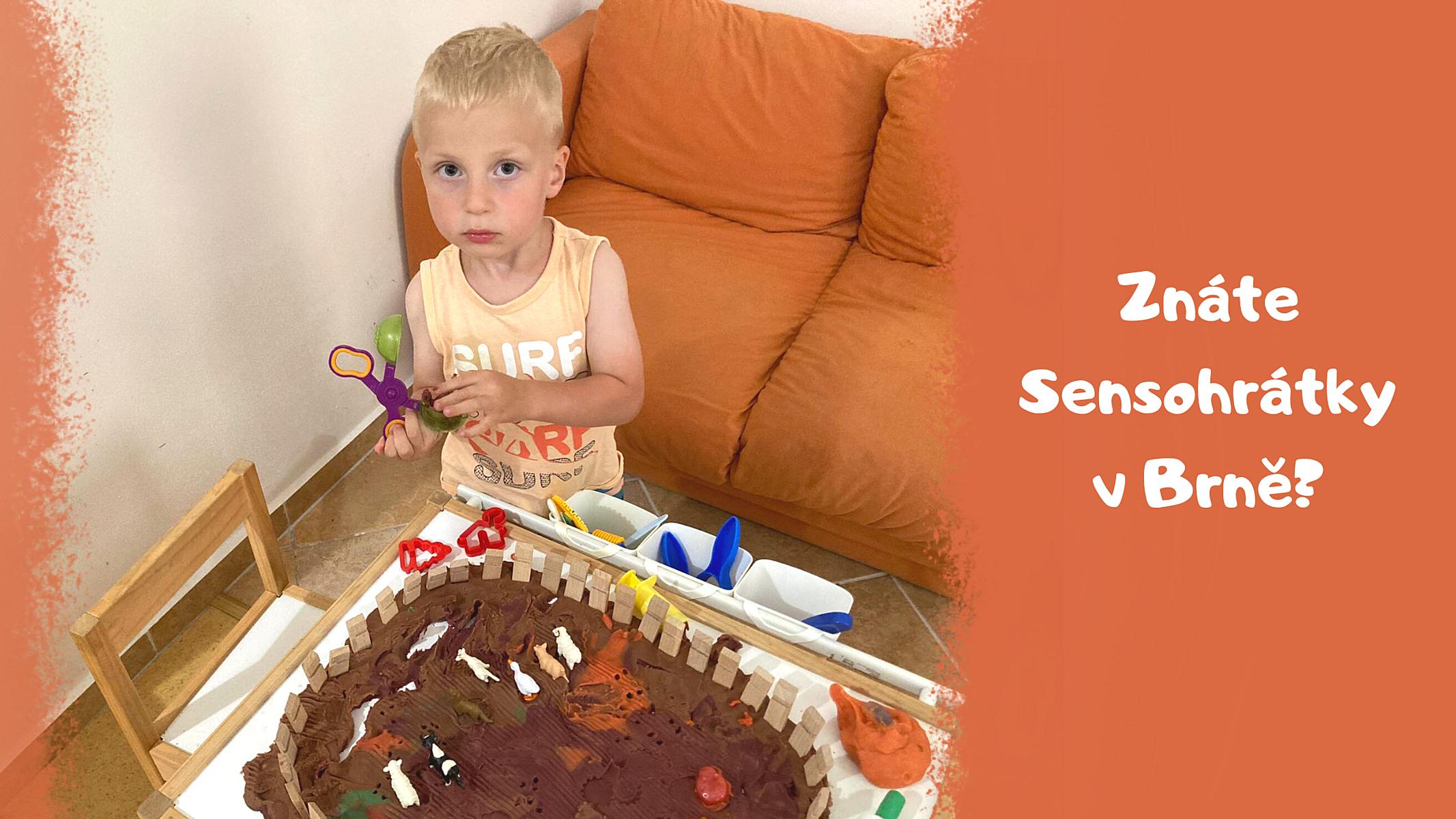 Sensohrátky: Návštěva netradičního kroužku sensory play v Brně