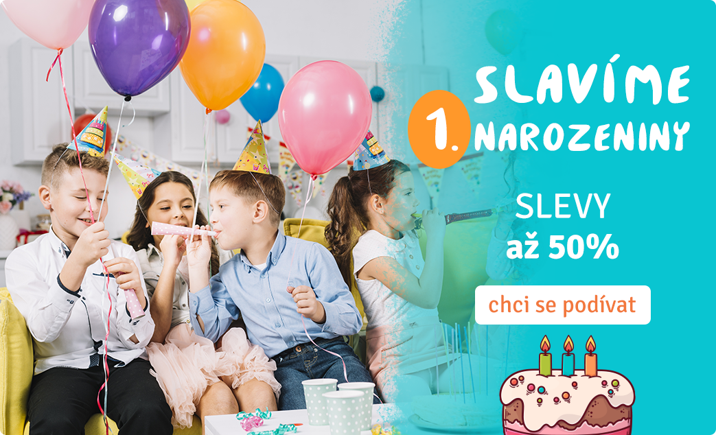 Slavíme 1. narozeniny hračkárny TAKARO a vy s námi