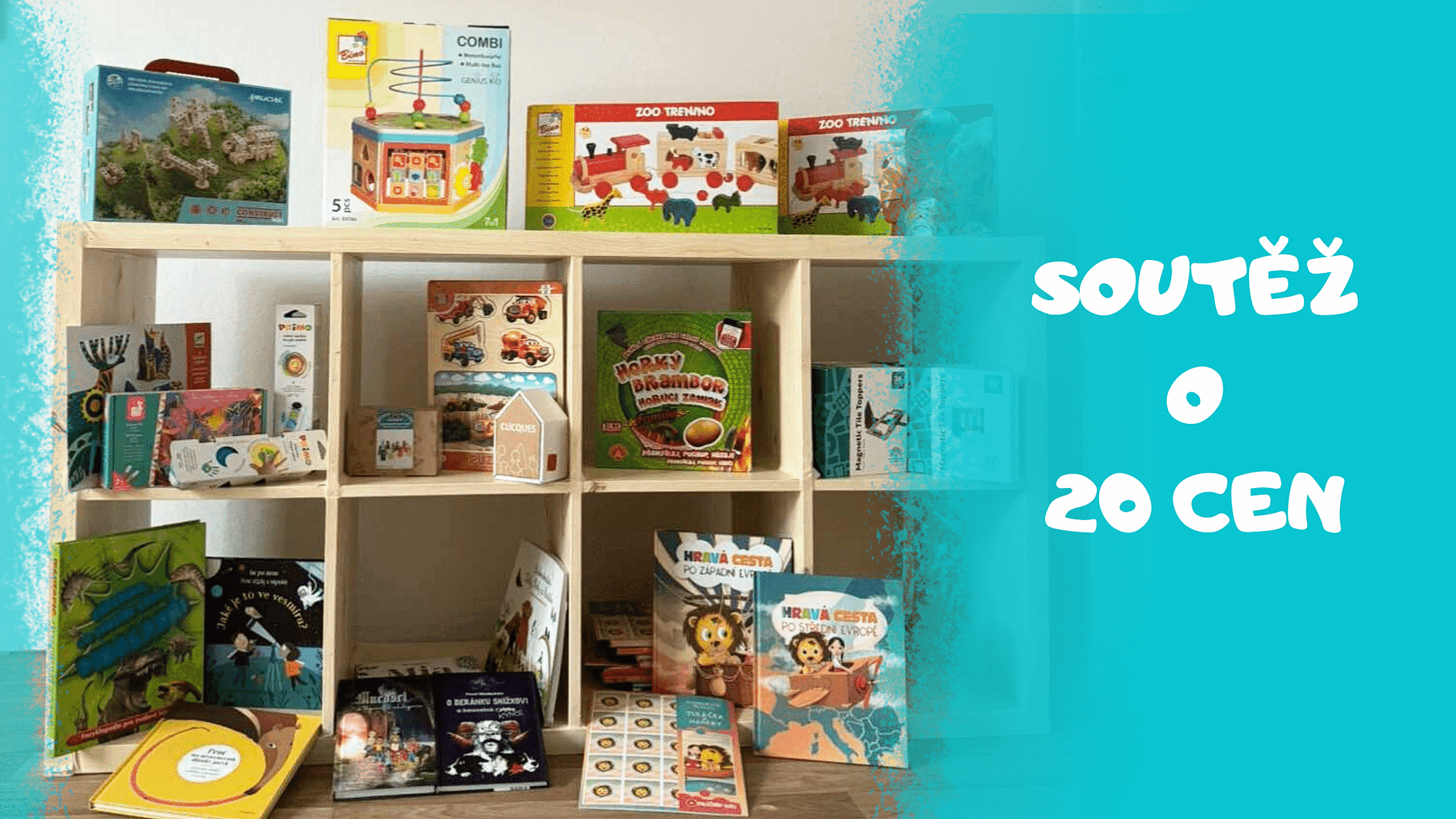 Velká letní soutěž o 20 balíčků hraček