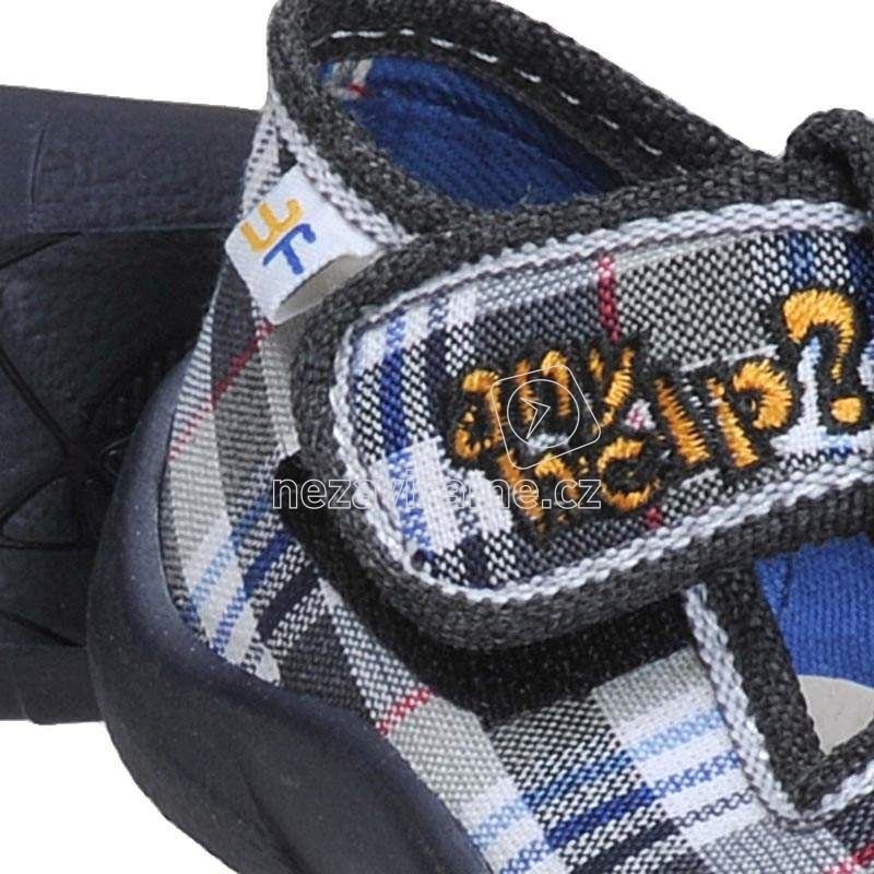 Domácí obuv MB 1B8/1 Velikost: 19 (obrázek 4)