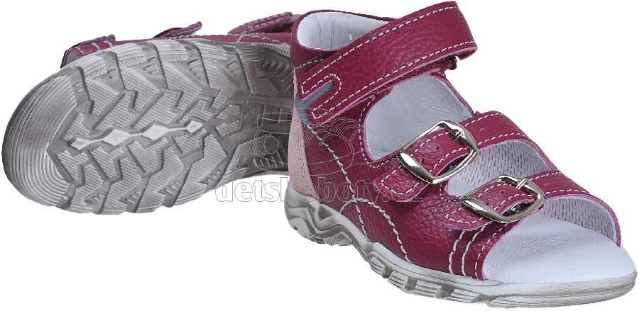 Dětské letní boty Boots4u T-213 bordo rose Velikost: 30 (obrázek 3)