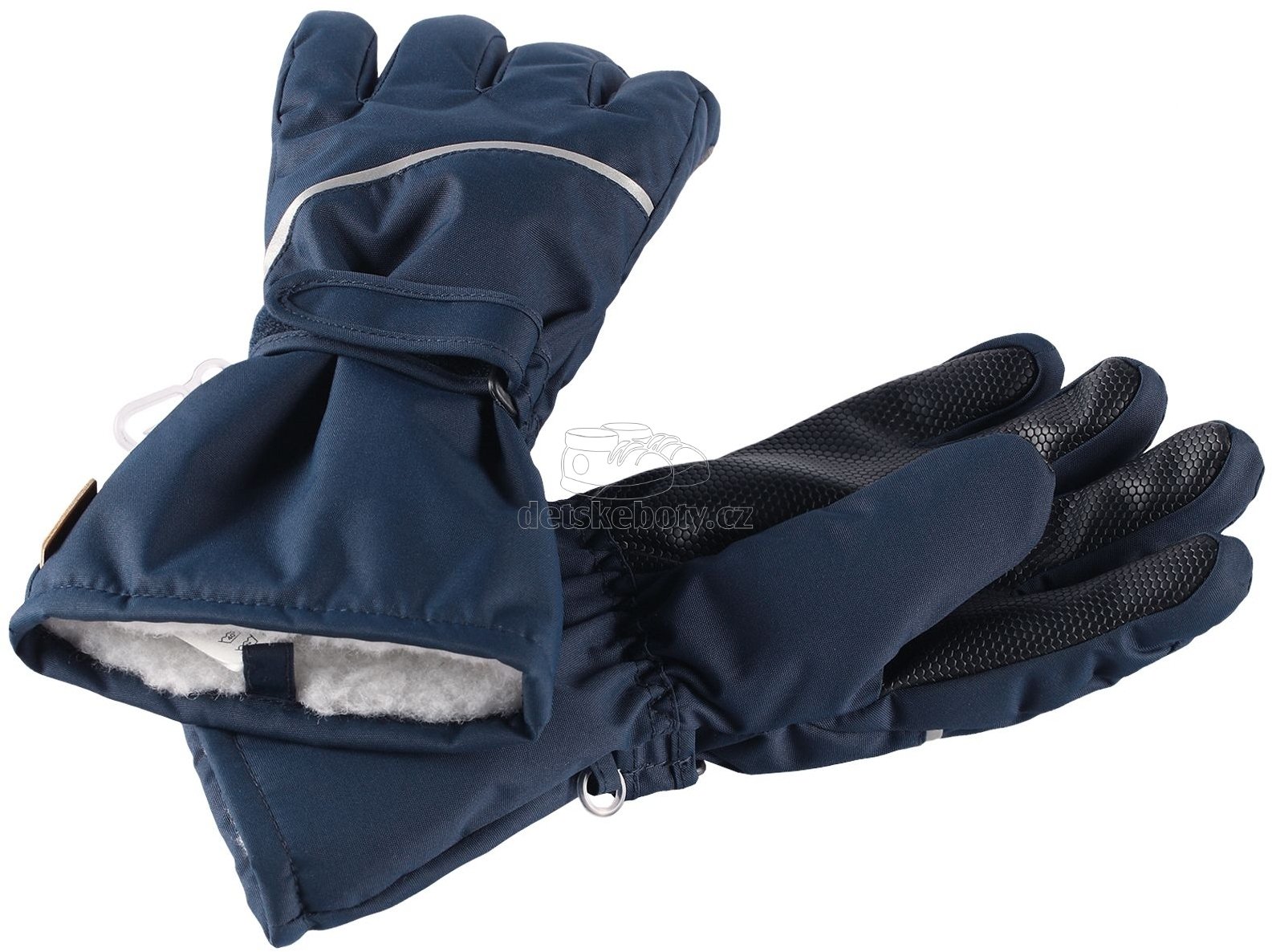 Dětské rukavice Reima Harald 527293-6980 navy