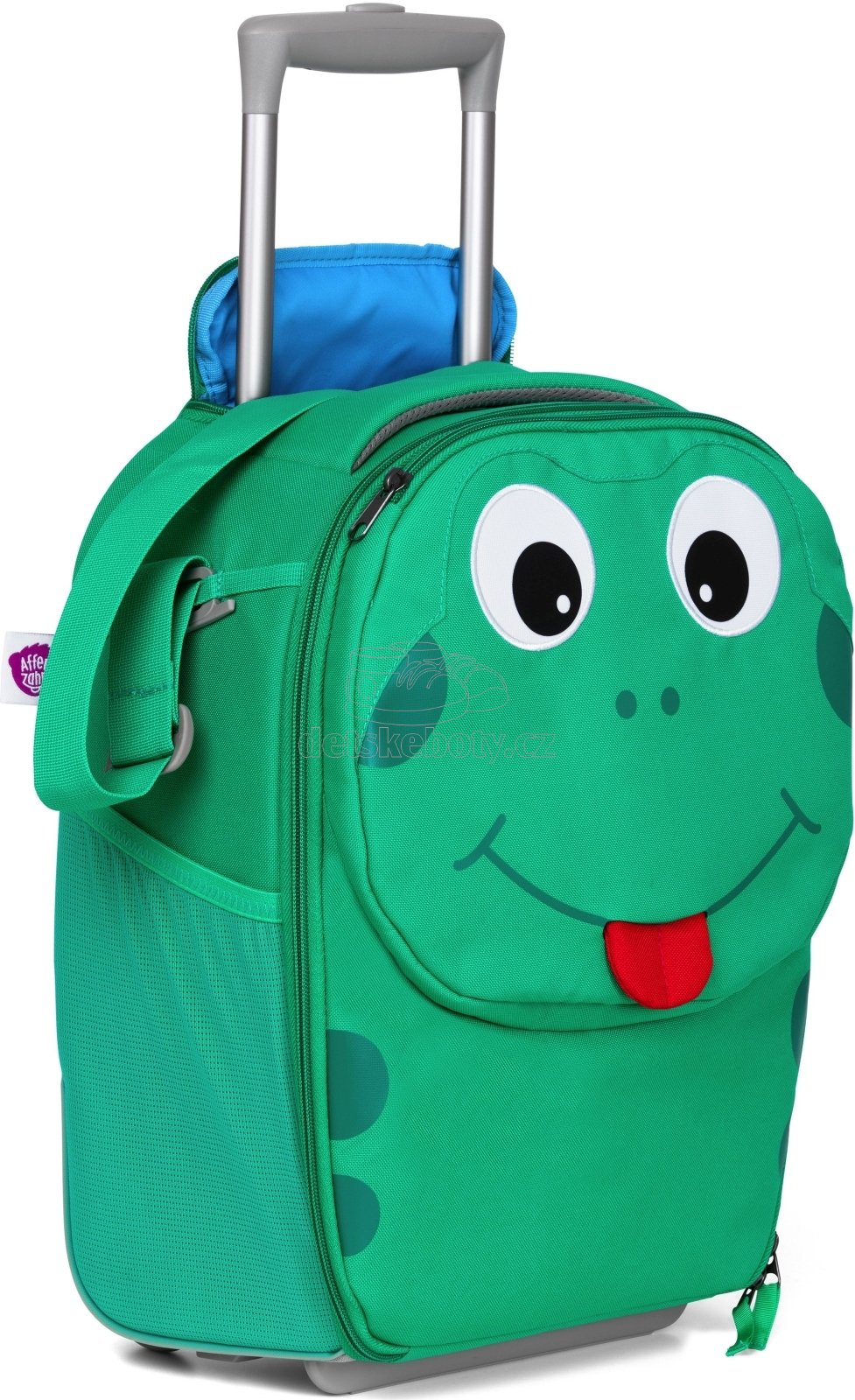 Dětský cestovní kufřík Affenzahn Trolley Finn Frog - green (obrázek 7)