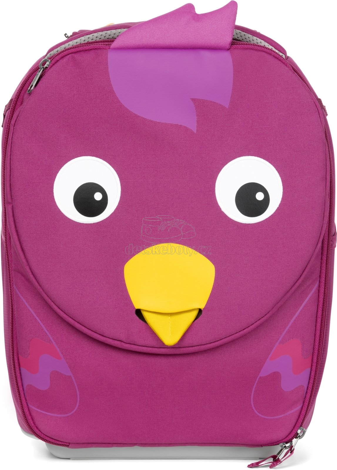 Dětský cestovní kufřík Affenzahn Trolley Bella Bird - purple