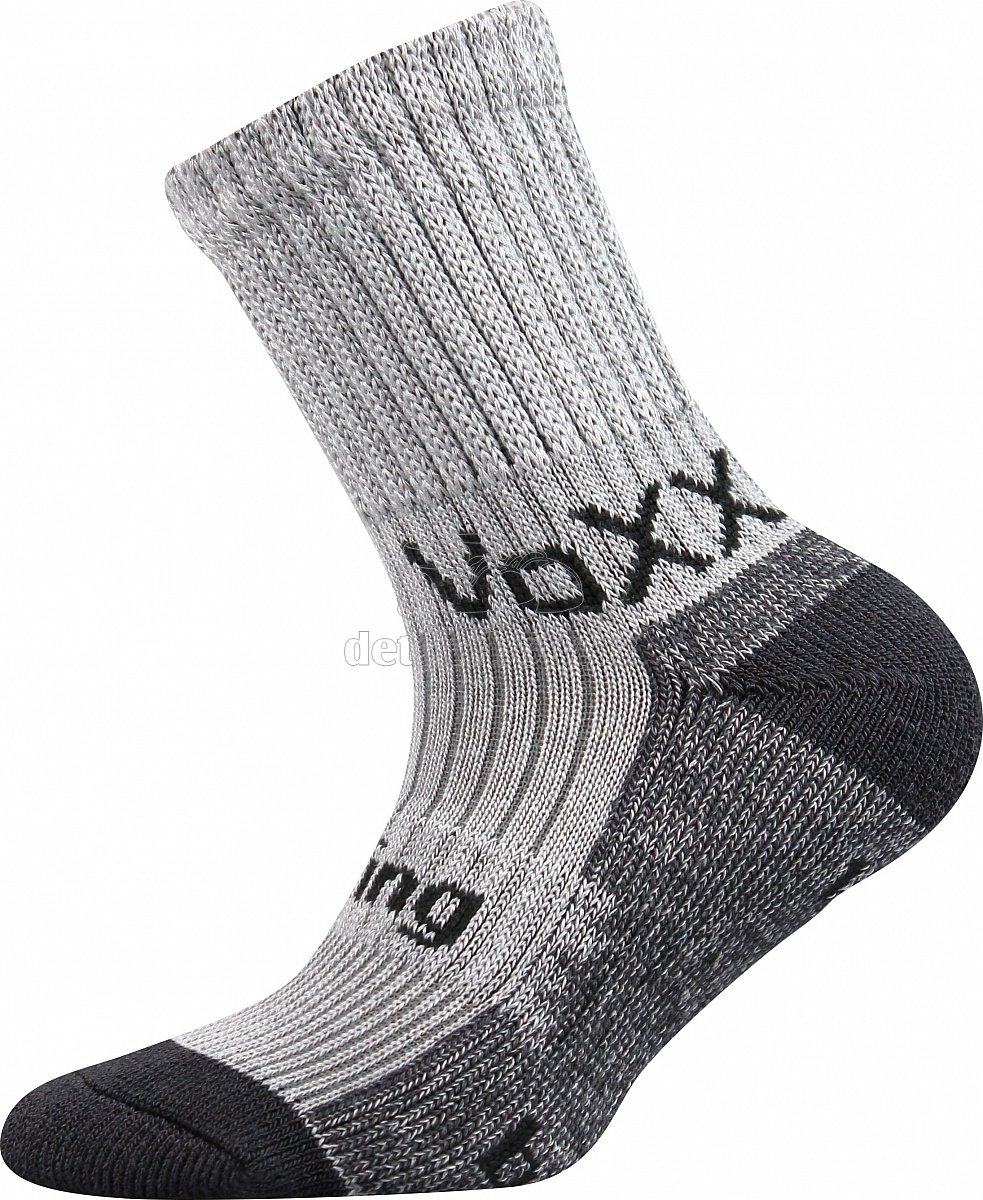 Dětské ponožky VoXX Bomberik světle šedá