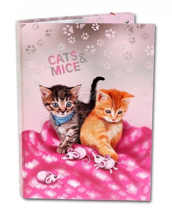 Školní box A4 Cats & Mice D-3021-2.118