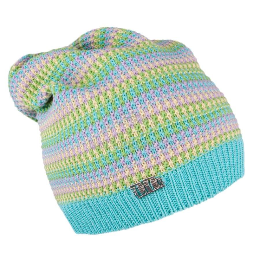 Dětská jarní čepice TUTU 3-003497 mint Velikost: 50-54