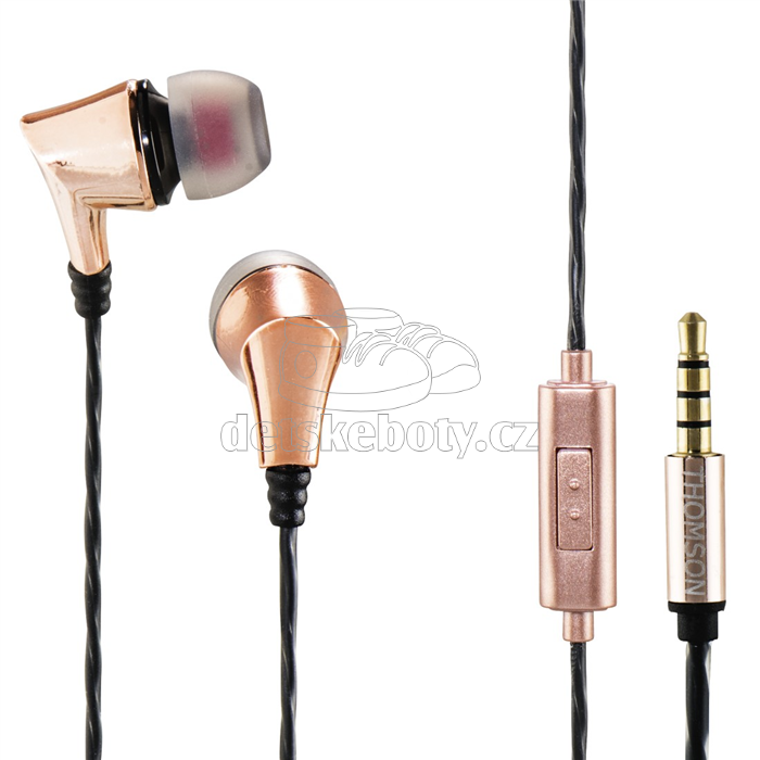 Thomson sluchátka s mikrofonem EAR3207, měděná/černá 132526