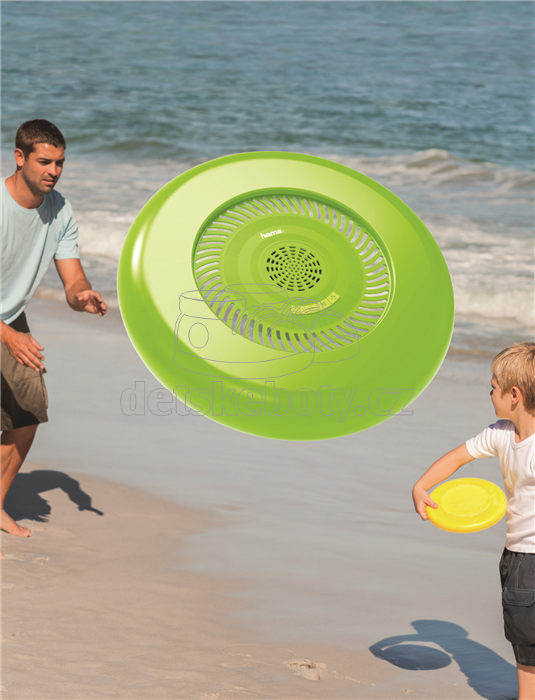 Hama létající Bluetooth reproduktor Flying Sound Disc, zelený 1731795