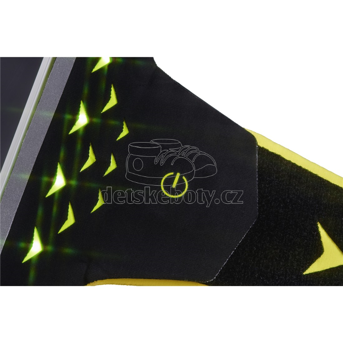 Hama Active sportovní pouzdro na rameno s LED, velikost L, černé/žluté 177741