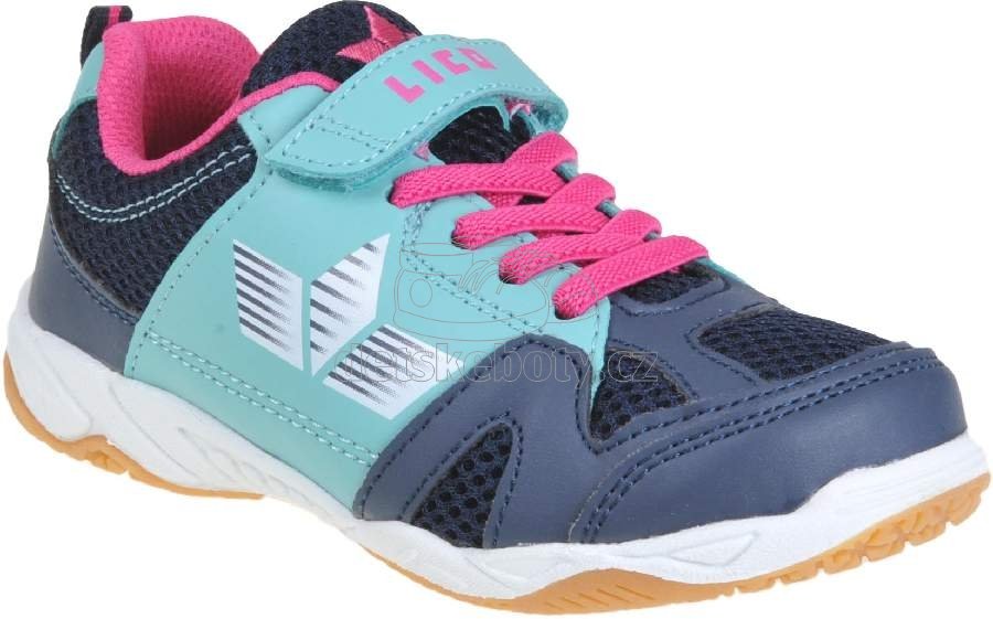 Dětské tenisky LICO 360752 marine/turkis/pink