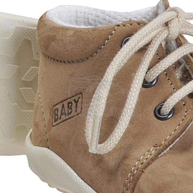 Dětské capáčky Veleta 7272 027 béžová Velikost: 19 (obrázek 4)