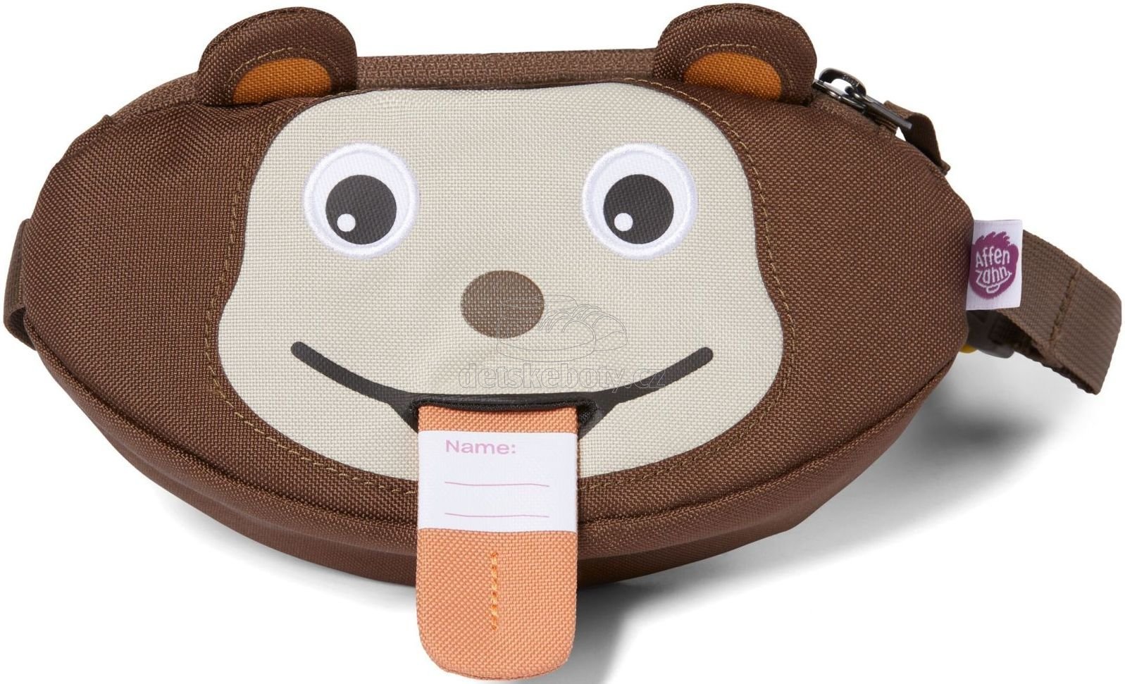 Dětská ledvinka Affenzahn Hipbag Monkey – brown