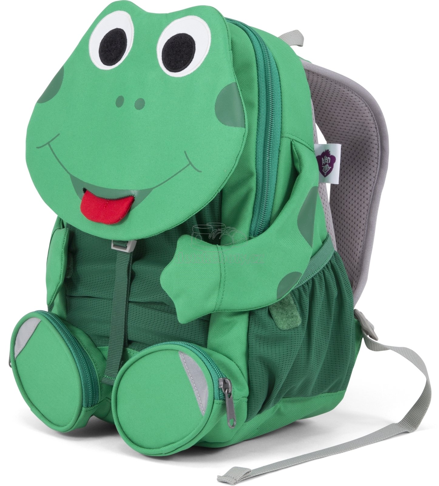 Dětský batoh do školky Affenzahn Fabian Frog large – green