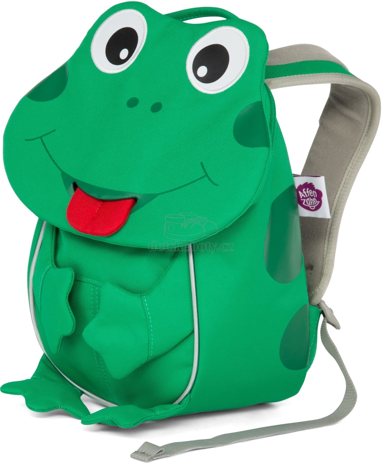 Batůžek pro nejmenší Affenzahn Finn Frog small – green