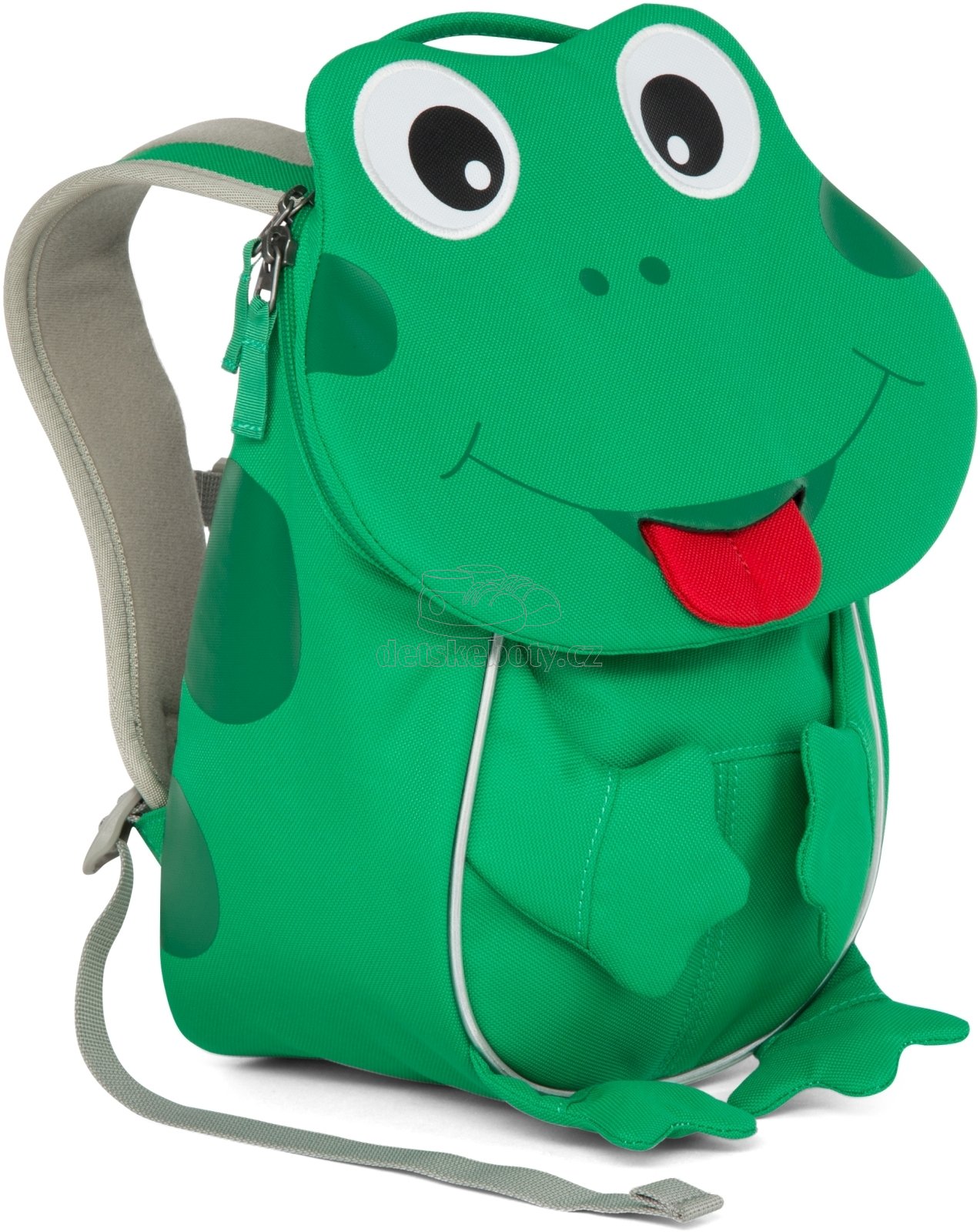 Batůžek pro nejmenší Affenzahn Finn Frog small - green (obrázek 3)