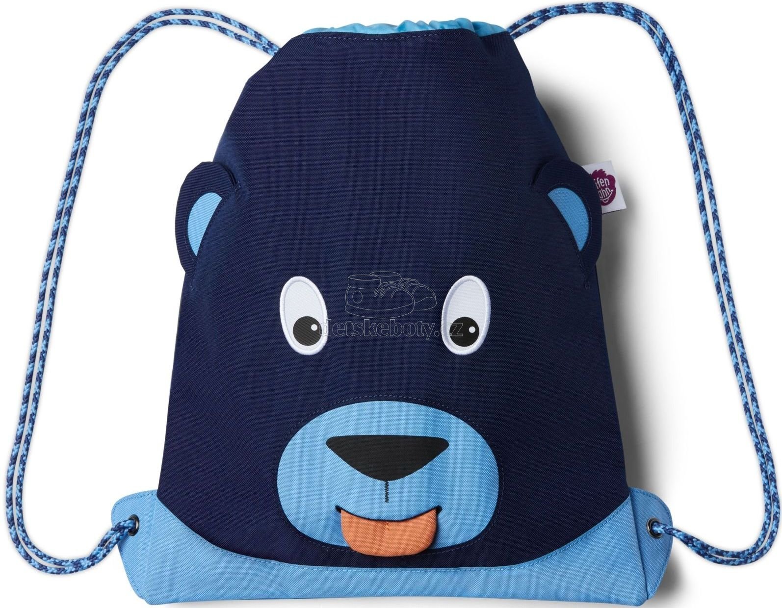 Dětský batůžek Affenzahn Kids Sportsbag Bear – blue