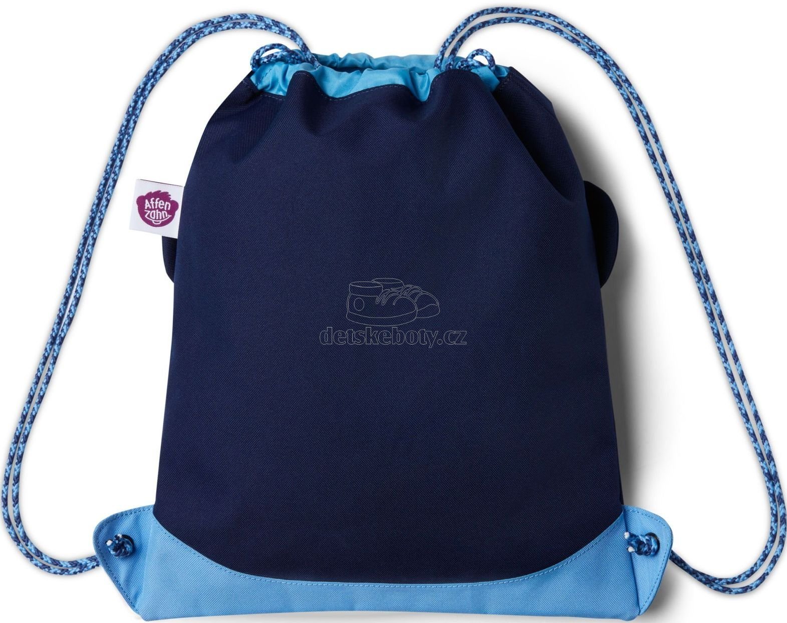 Dětský batůžek Affenzahn Kids Sportsbag Bear - blue (obrázek 5)