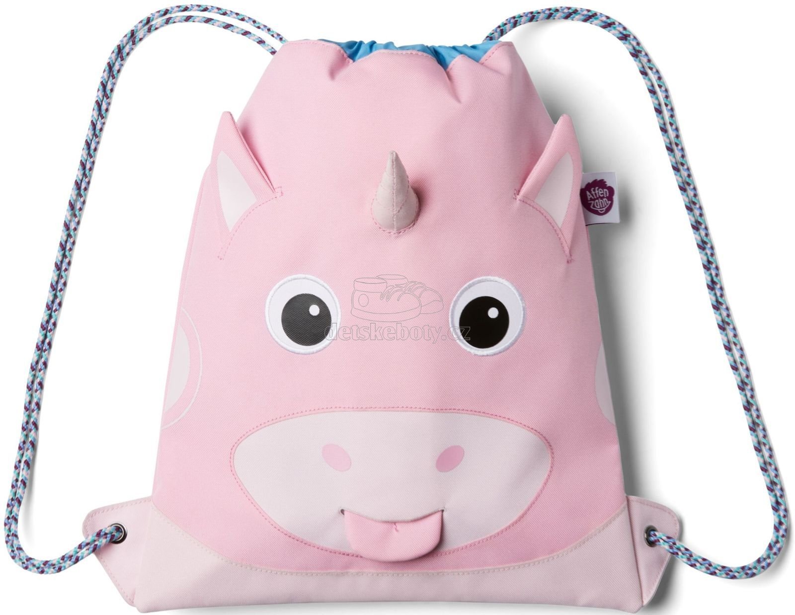 Dětský batůžek Affenzahn Kids Sportsbag Unicorn – pink