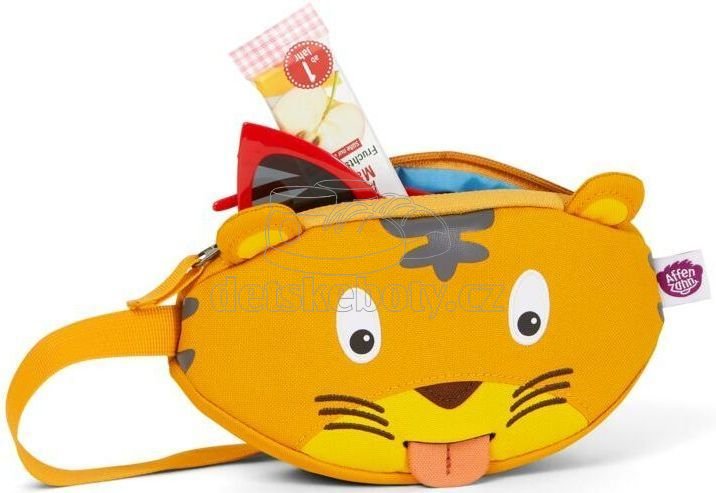 Dětská ledvinka Affenzahn Hip-Bag - Timmy Tiger - yellow (obrázek 5)