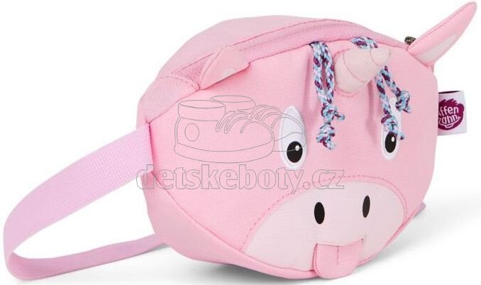 Dětská ledvinka Affenzahn Hip-Bag – Ulla Unicorn – pink