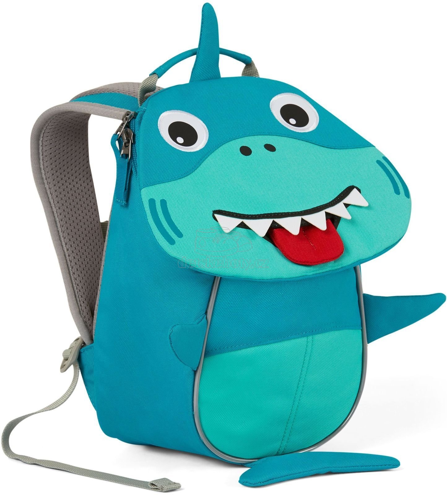 Batůžek pro nejmenší Affenzahn Small Friend Shark - turquoise (obrázek 4)