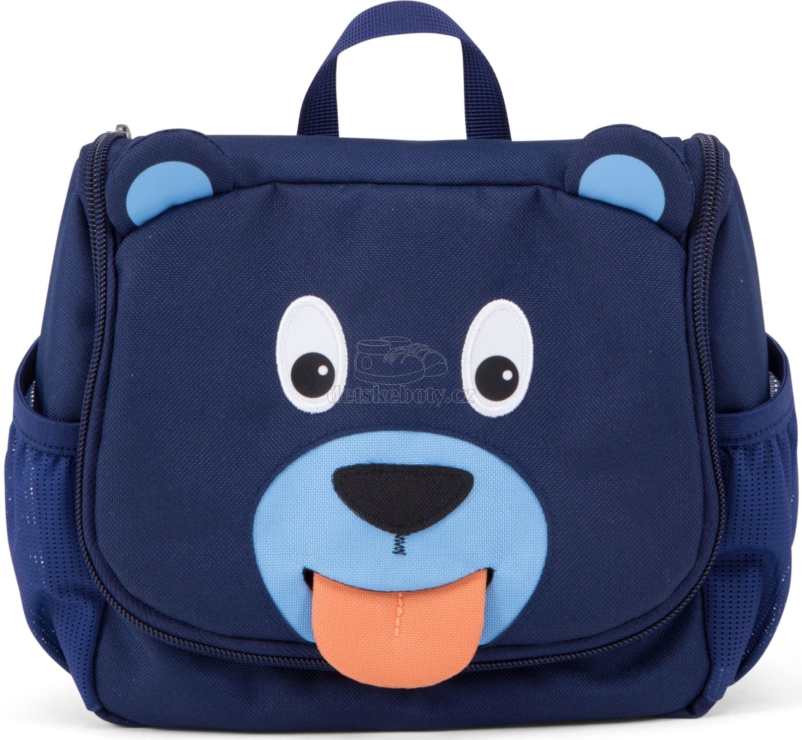 Dětská kosmetická taštička Affenzahn Washbag Bobo Bear - petrol