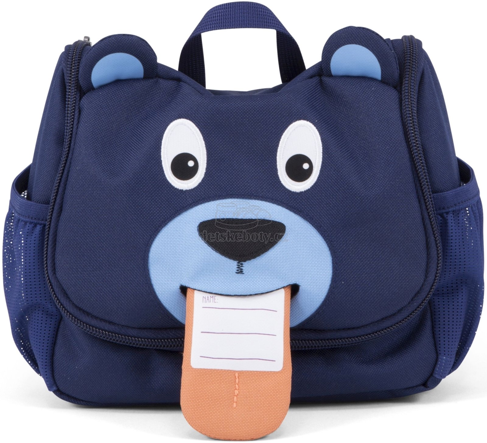 Dětská kosmetická taštička Affenzahn Washbag Bobo Bear - petrol (obrázek 4)