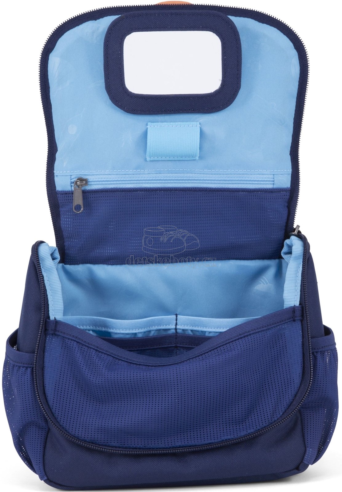 Dětská kosmetická taštička Affenzahn Washbag Bobo Bear - petrol (obrázek 6)