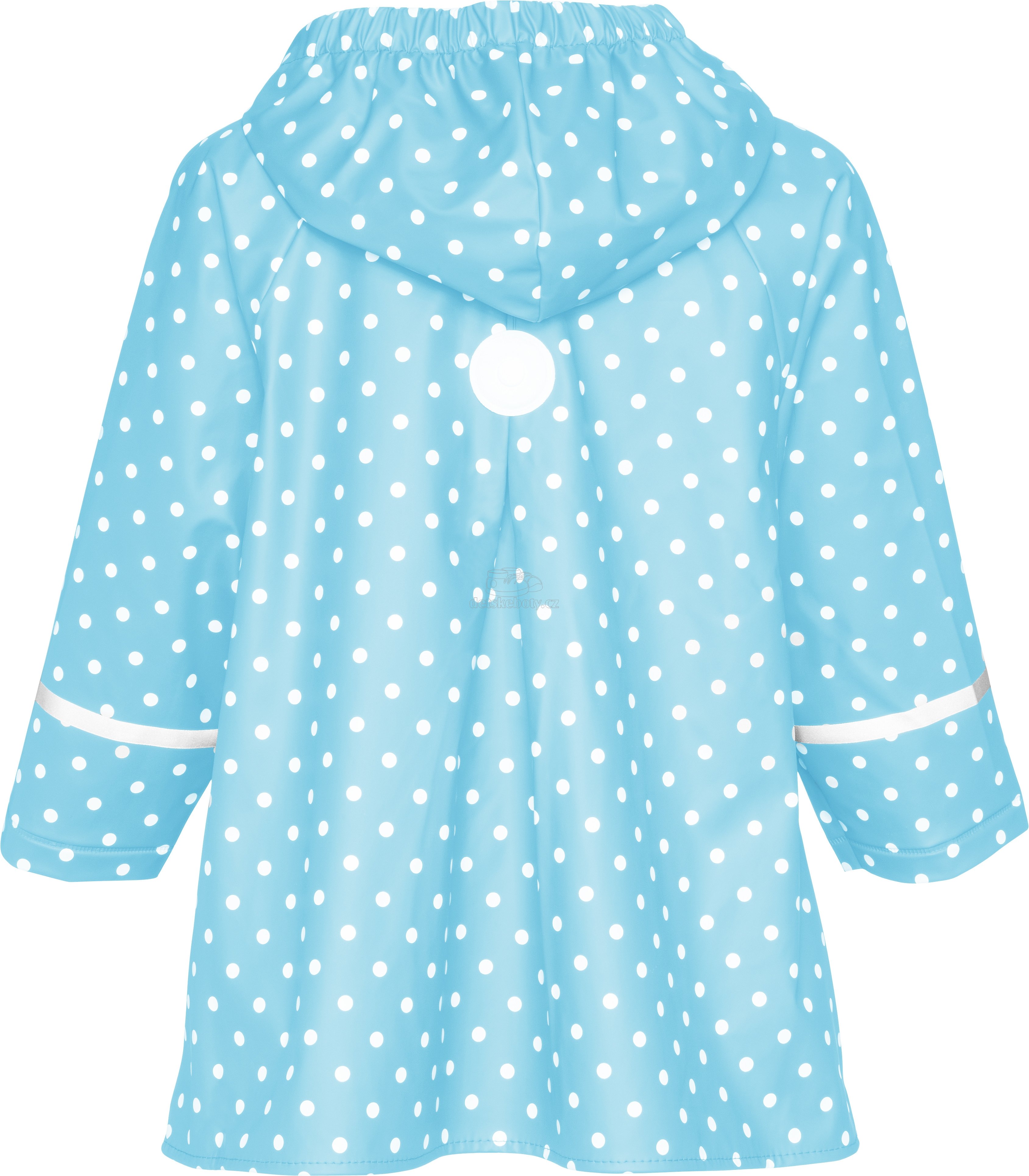 Pláštěnka Playshoes 408566 dots tyrkysová Velikost: 104