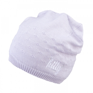 Dětská zimní čepice TUTU 3-005142 lt.grey