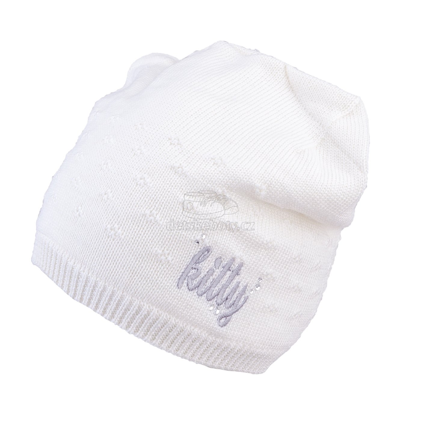 Dětská zimní čepice TUTU 3-005142 white