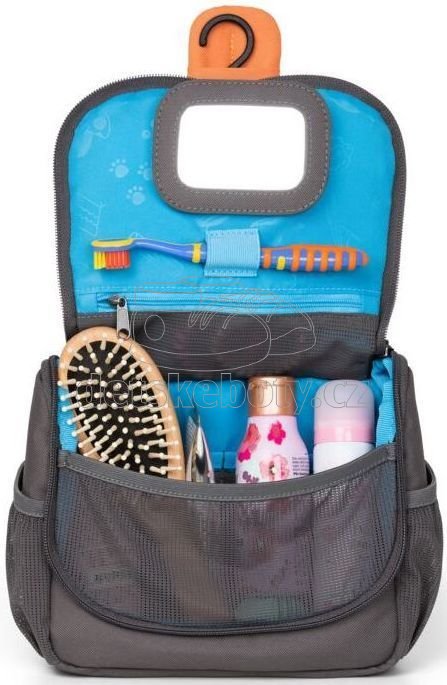 Dětská kosmetická taštička Affenzahn Washbag Dog David - grey (obrázek 6)
