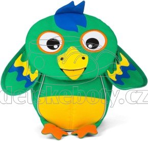 Batůžek pro nejmenší Affenzahn Piet Parrot small - green
