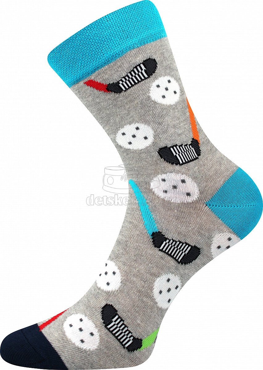 Dětské ponožky Boma 057-21-43 florbal Velikost: 25-29