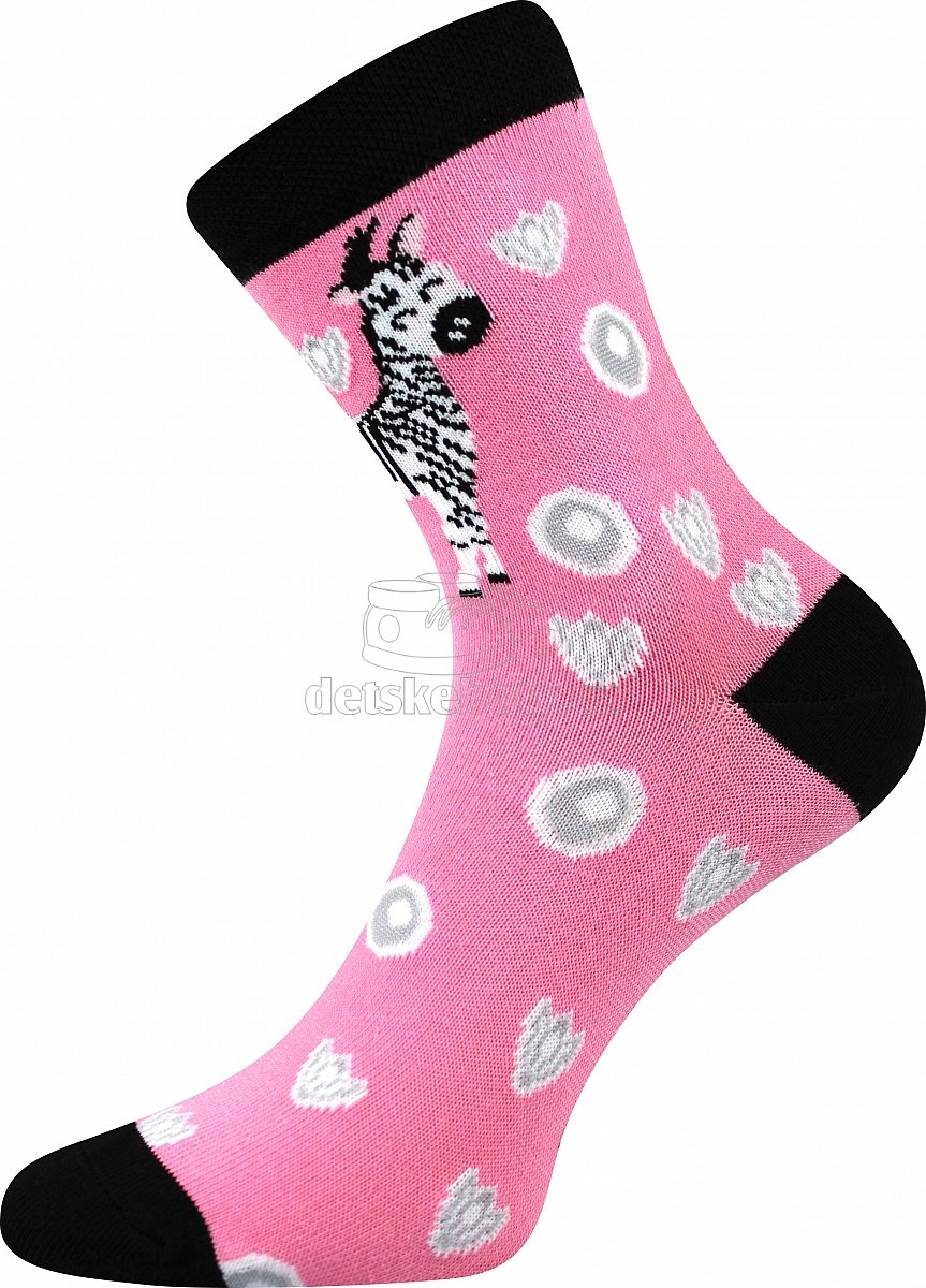 Dětské ponožky Boma 057-21-43 zebra Velikost: 35-38