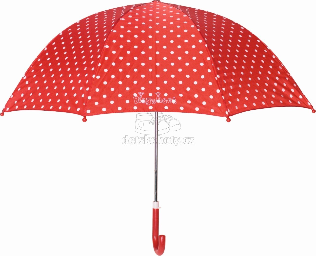 Deštník Playshoes 441767 dots červený