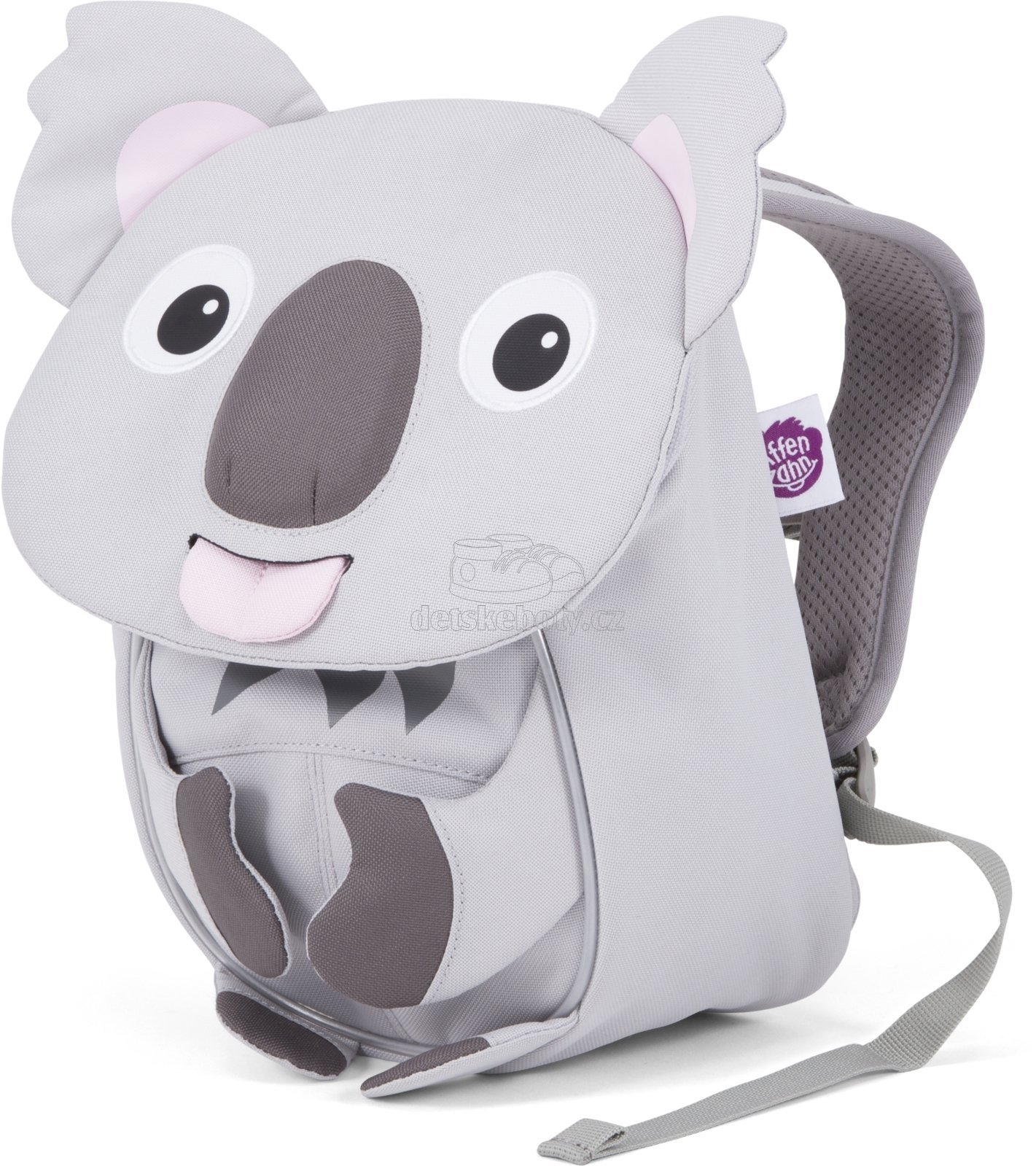 Batůžek pro nejmenší Affenzahn Karla Koala small – grey
