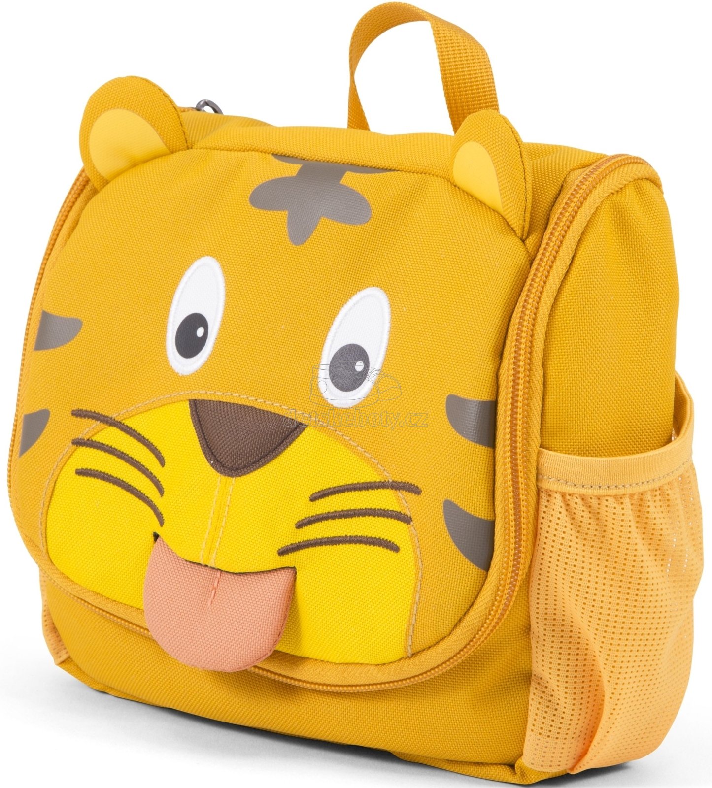 Dětská kosmetická taštička Affenzahn Washbag Timmy Tiger - yellow (obrázek 3)