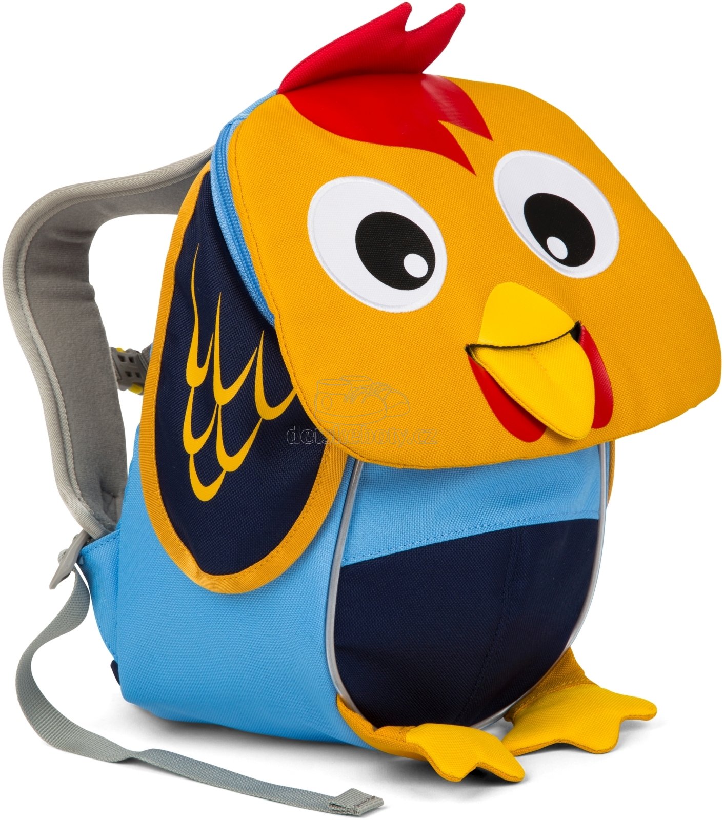 Batůžek pro nejmenší Affenzahn Richi Rooster small - yellow (obrázek 3)