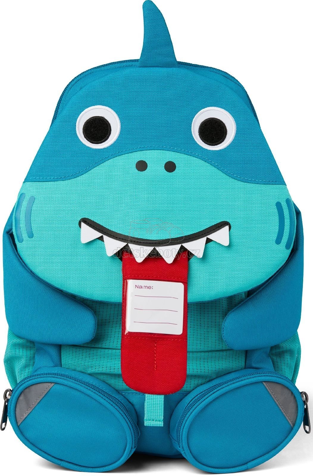 Dětský batoh do školky Affenzahn Shark large – blue