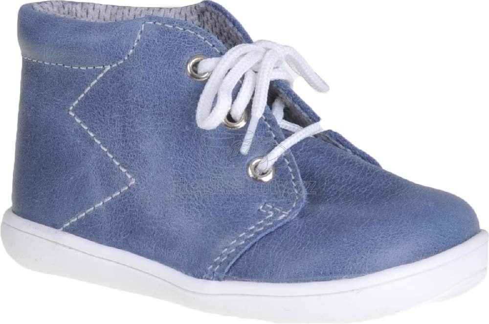 Dětské capáčky BOOTS4U T021 modrá Velikost: 19