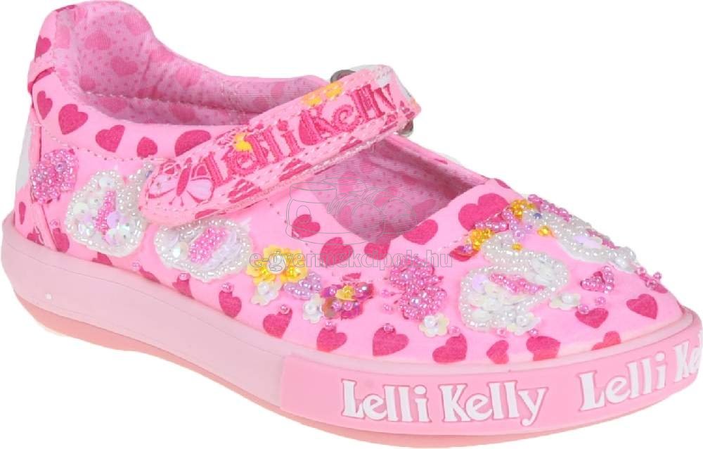 Egész évben hordható gyerekcipő Lelli Kelly LK1052 BC02 swan dolly pink fantasy
