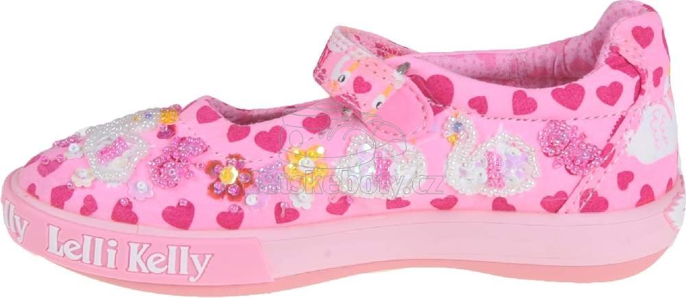 Dětské celoroční boty Lelli Kelly LK1052 BC02 swan dolly pink fantasy Velikost: 35 (obrázek 3)