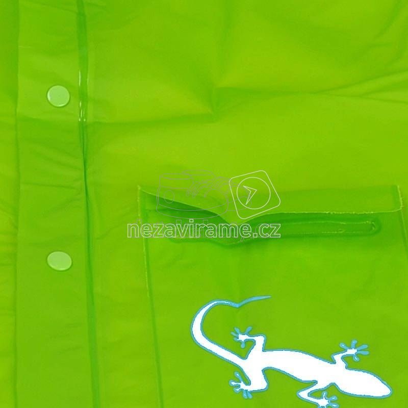 Pláštěnka Pidilidi PL45 zelená Velikost: 12 let