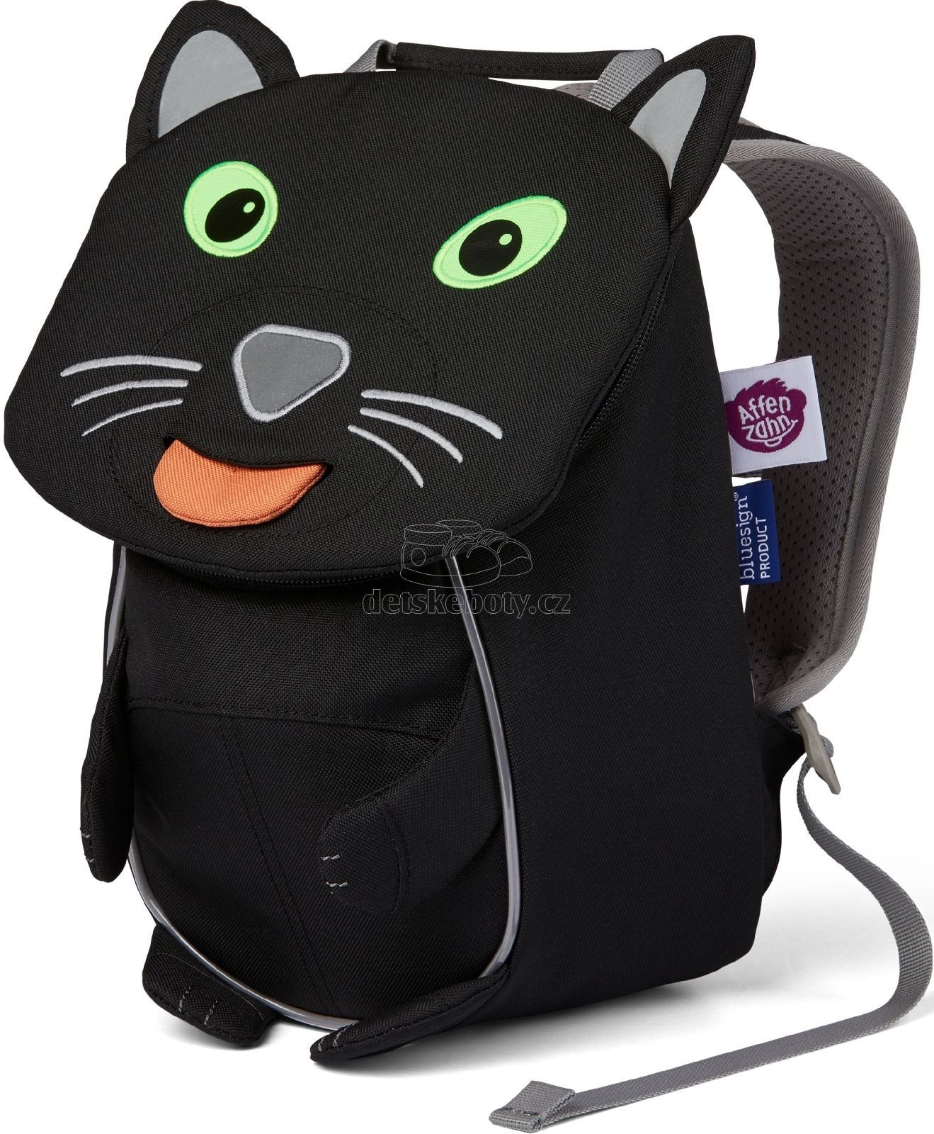 Batůžek pro nejmenší Affenzahn Panther small - black