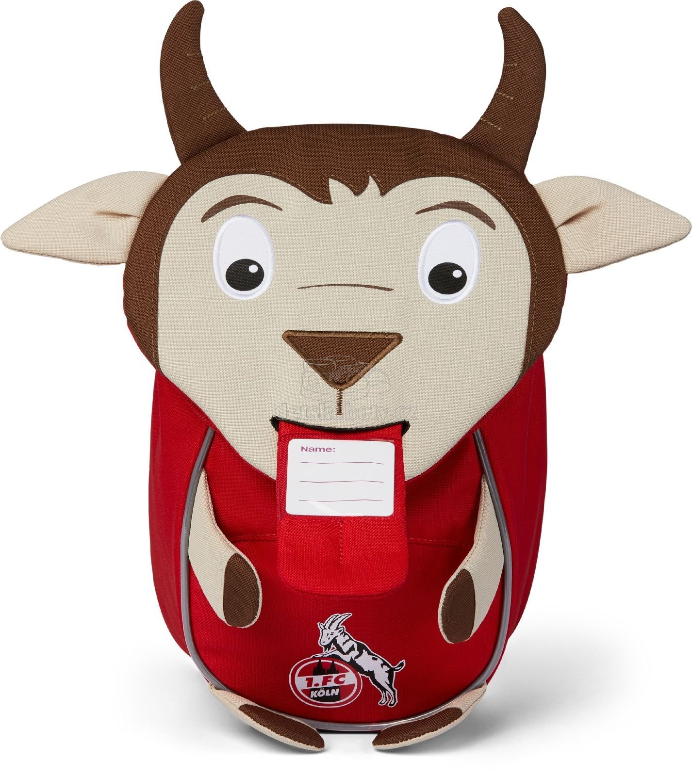 Batůžek pro nejmenší Affenzahn Hennes Goat small – red