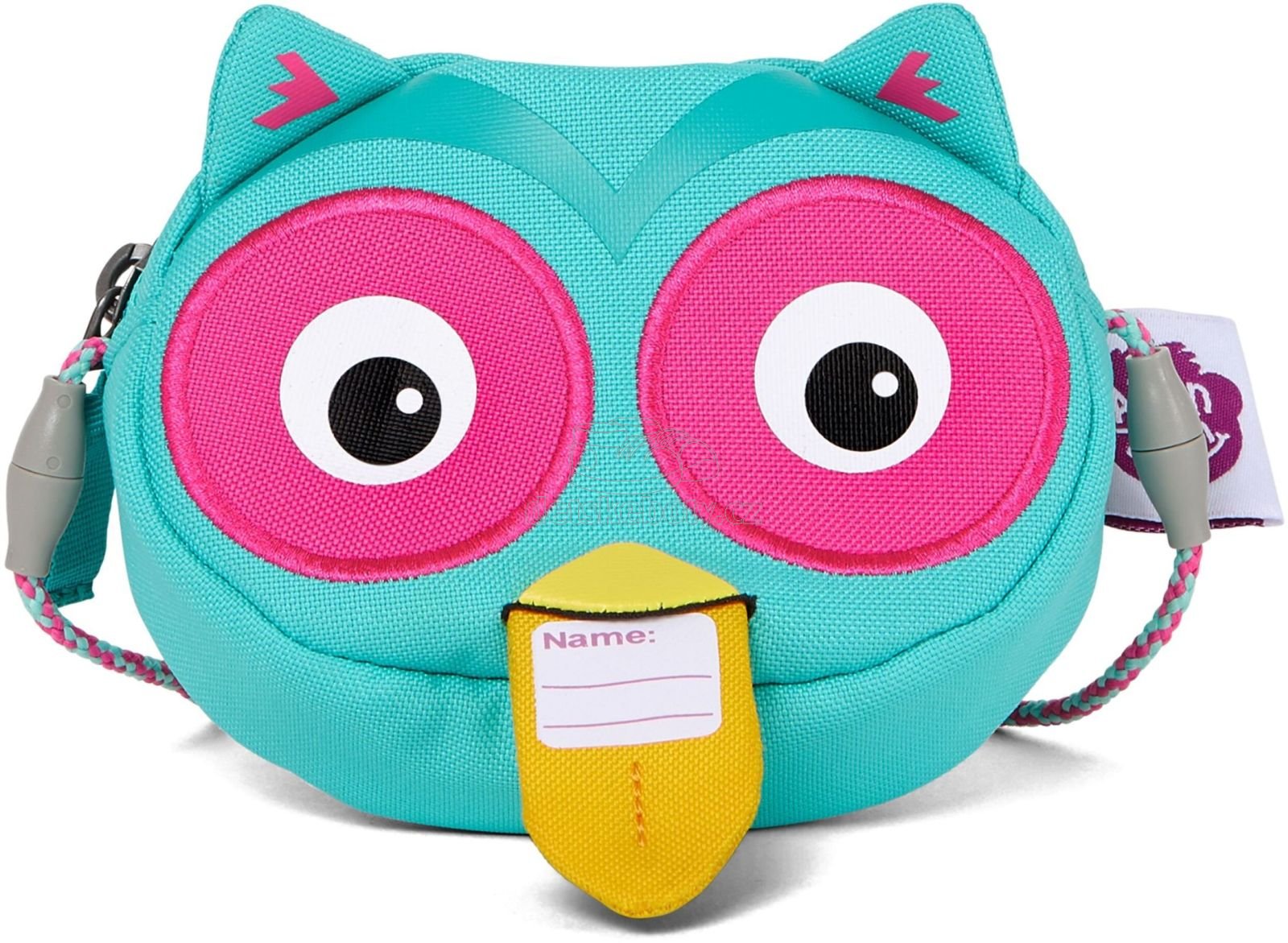Dětská kabelka Affenzahn Wallet – Olivia Owl – turquoise